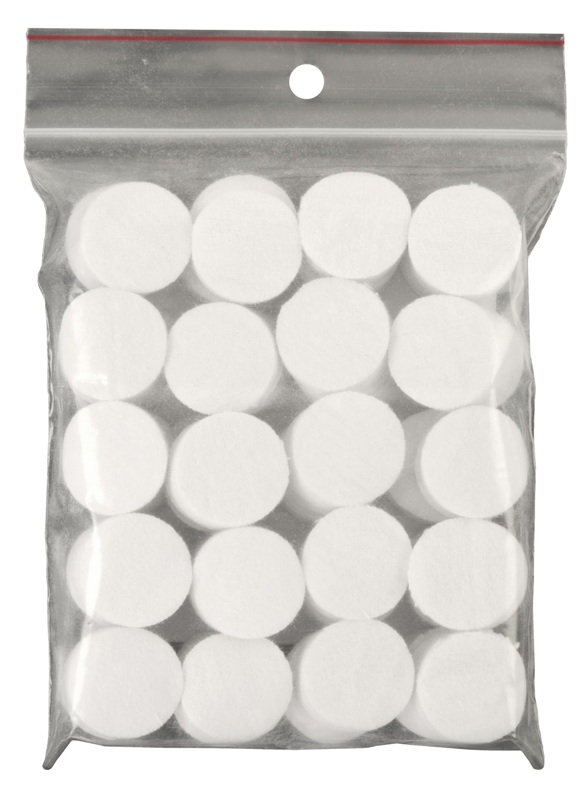 ahg Cotton Patches – bawełniane łatki 1 cal do kal. .22 LR, 500 szt.