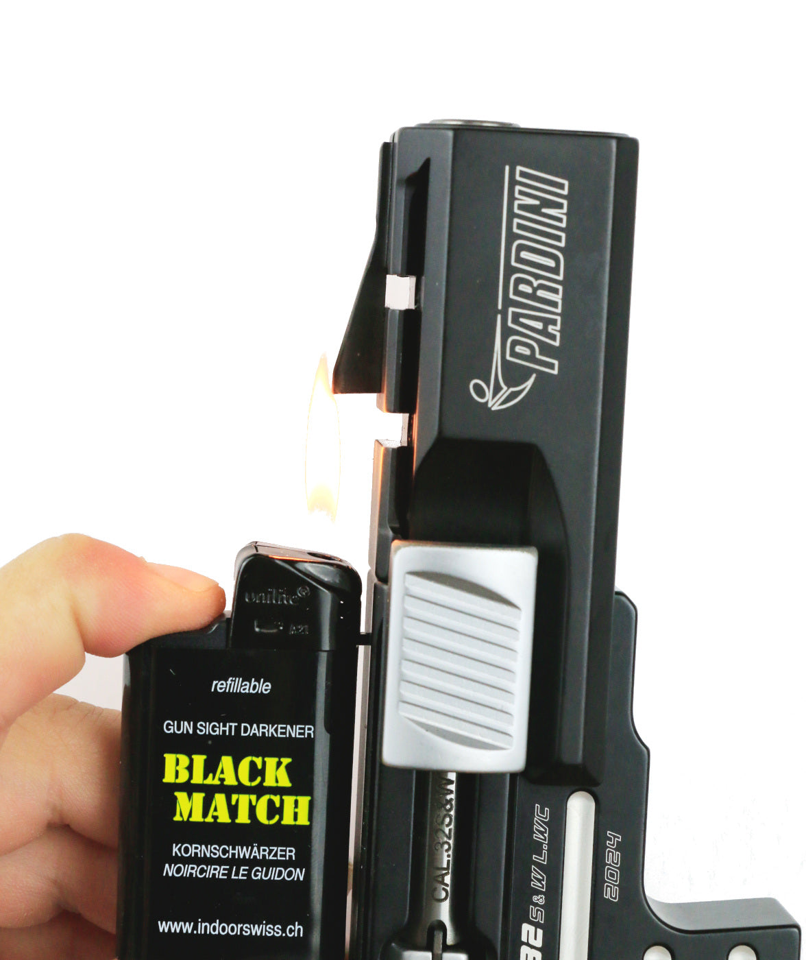 ahg Gun Sight Darkener Black Match – przyrząd do kopcenia przyrządów celowniczych – zdjęcie 4