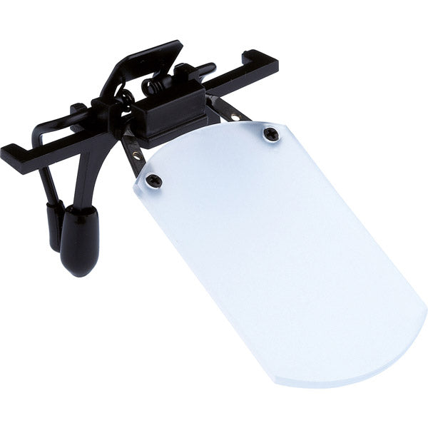 Gehmann odchylana zasłonka oka 30 mm na zwykłe okulary, biała