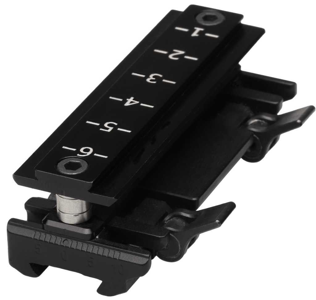Grünig + Elmiger regulowane podwyższenie diopteru 10–28 mm Speedlock