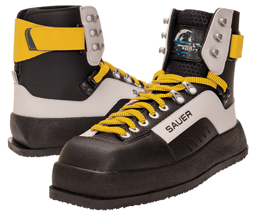 Buty strzeleckie Sauer Perfect X – rzepy żółte