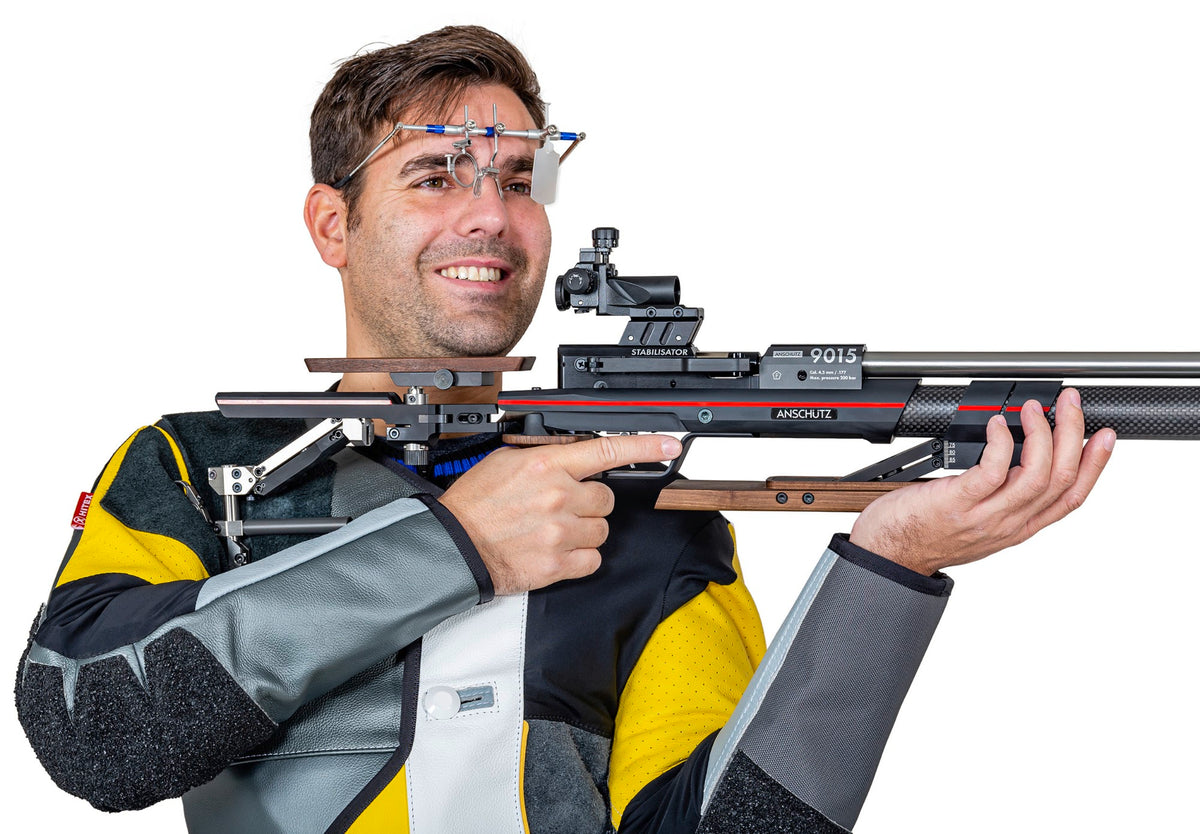ahg Shooting Glasses Classic – okulary strzeleckie z oprawą i przesłoną – zdjęcie 4