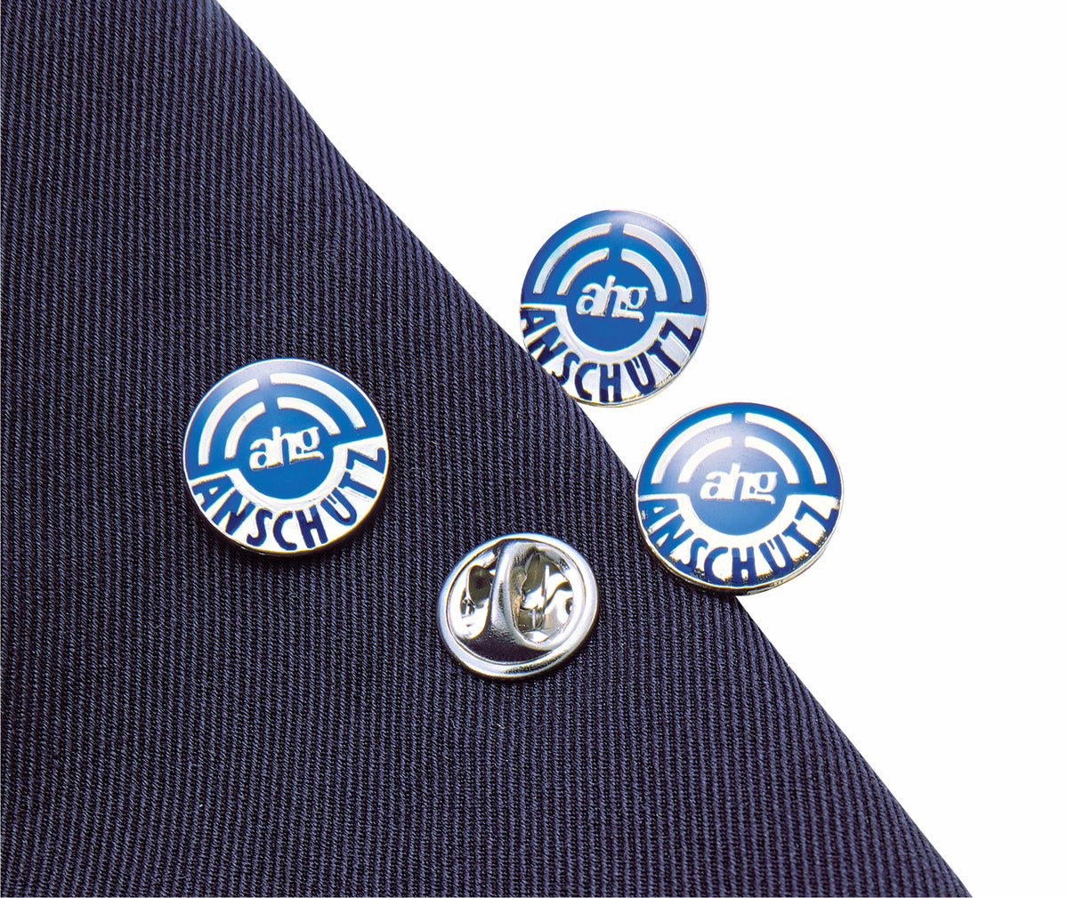 ahg Pin – przypinka z logo ahg-Anschütz