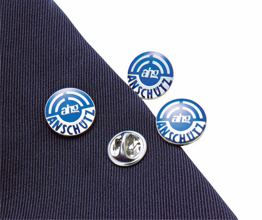 ahg Pin – przypinka z logo ahg-Anschütz
