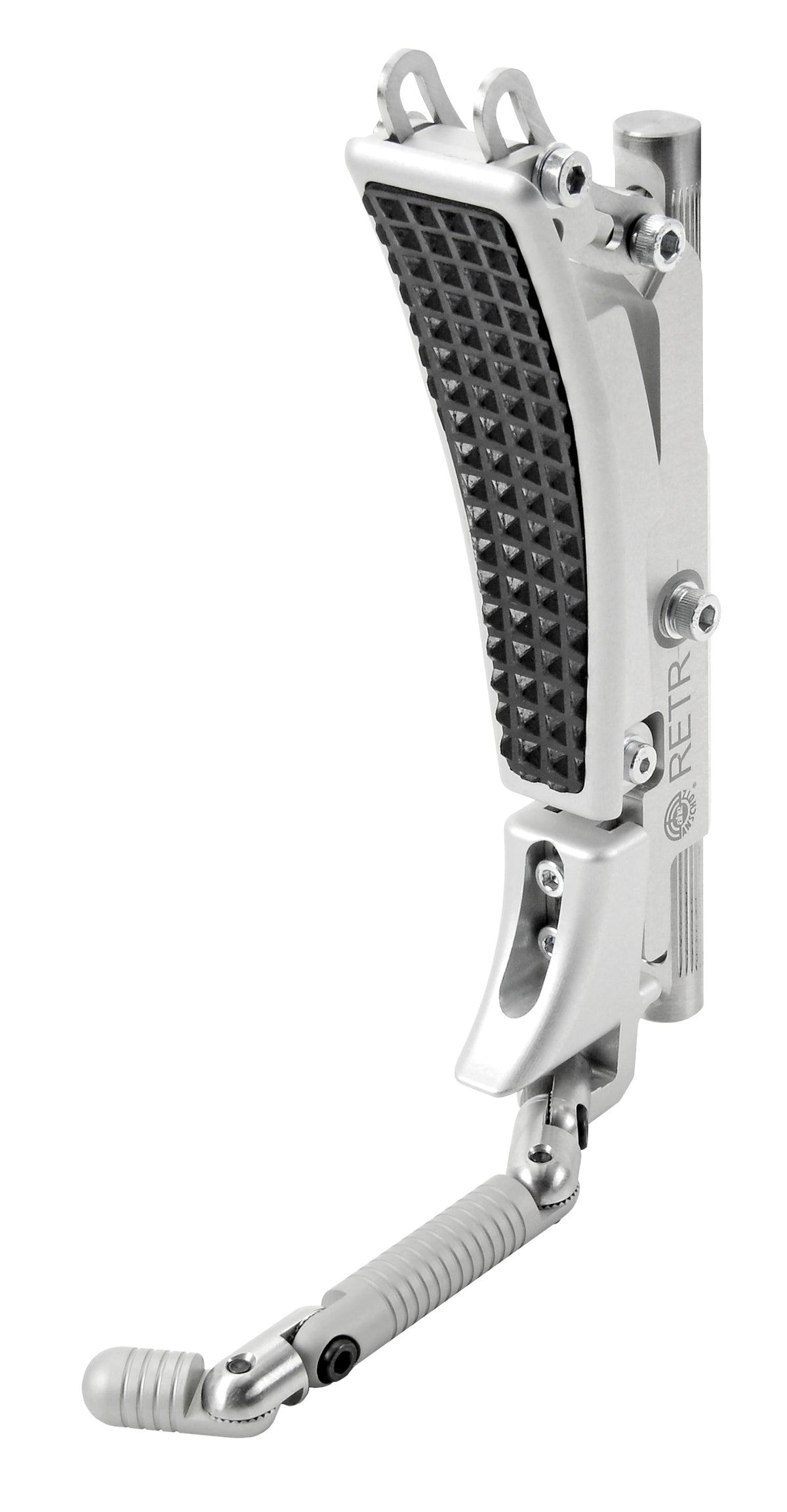 Anschütz Hook Butt Plate RETRO – aluminiowa stopka hakowa kolby