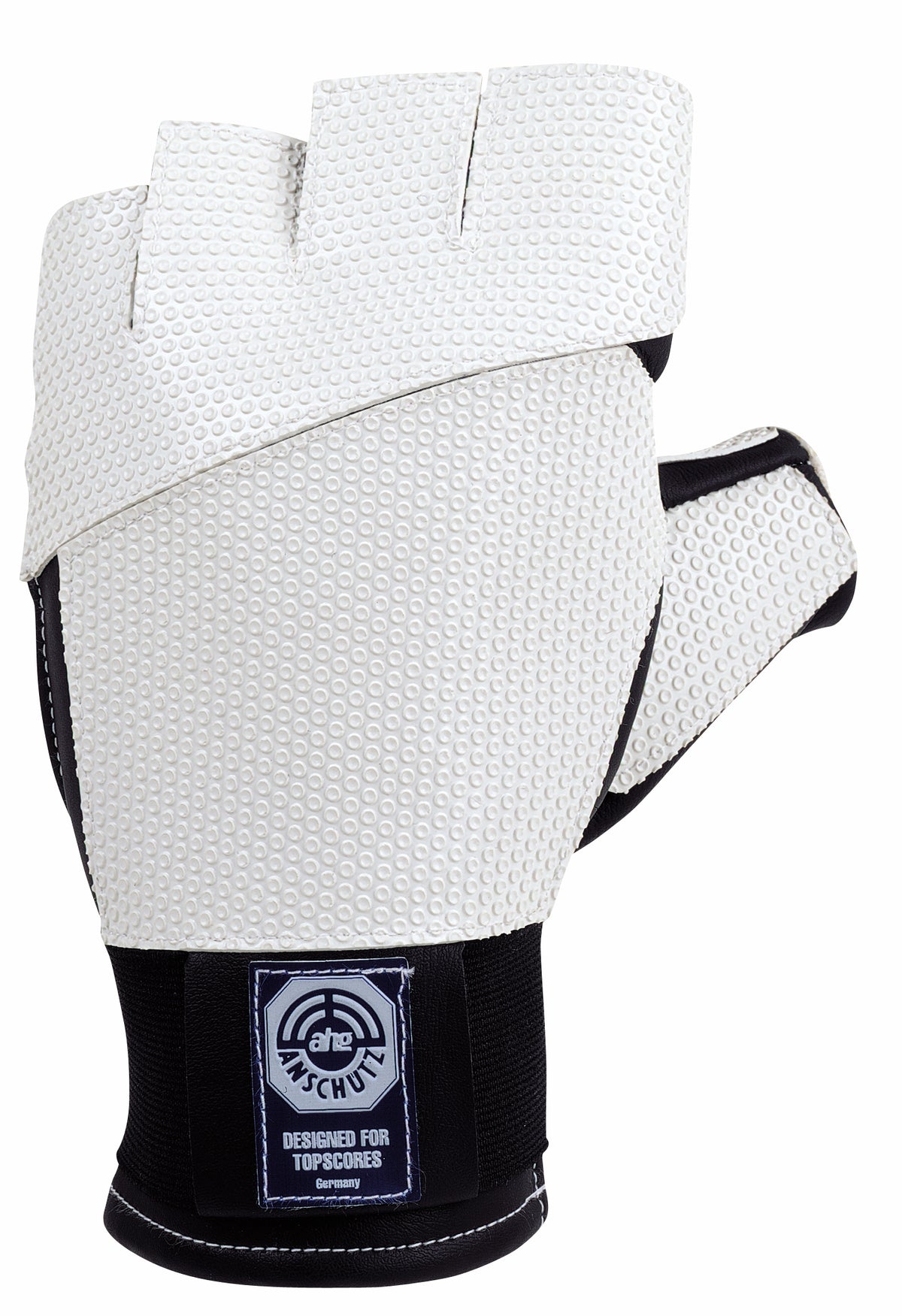 ahg Glove Short Black – czarna skórzana rękawica strzelecka