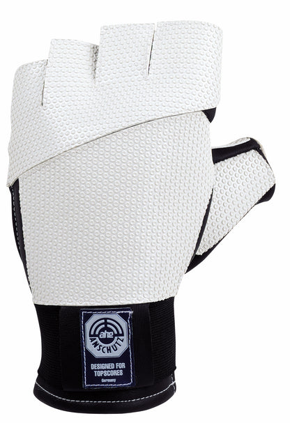 ahg Glove Short Black – czarna skórzana rękawica strzelecka