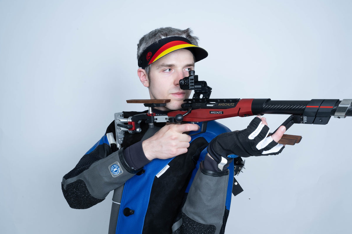 ahg Champion – kurtka strzelecka z poliestru, lnu i skóry – zdjęcie 3