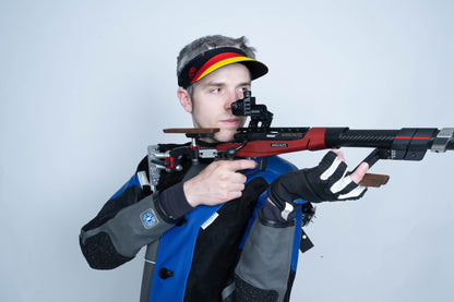 ahg Champion – kurtka strzelecka z poliestru, lnu i skóry – zdjęcie 3