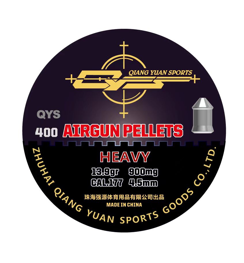 Qiang Yuan Magnum – śrut diabolo 4,5 mm, 0,92 g, 400 szt. – zdjęcie 3