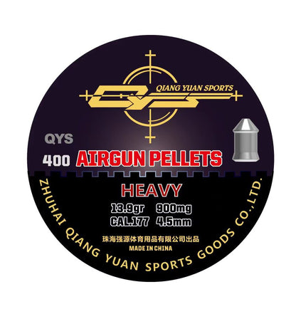 Qiang Yuan Magnum – śrut diabolo 4,5 mm, 0,92 g, 400 szt. – zdjęcie 3