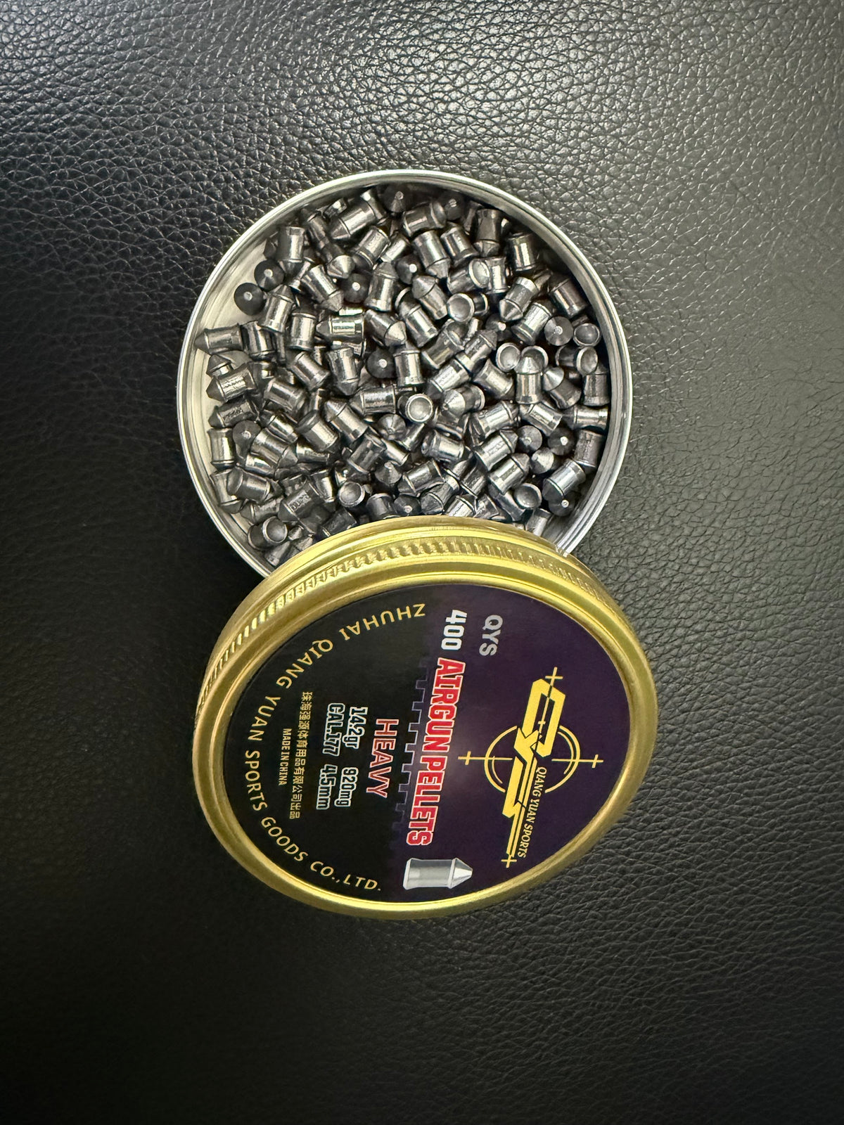 Qiang Yuan Magnum – śrut diabolo 4,5 mm, 0,92 g, 400 szt.