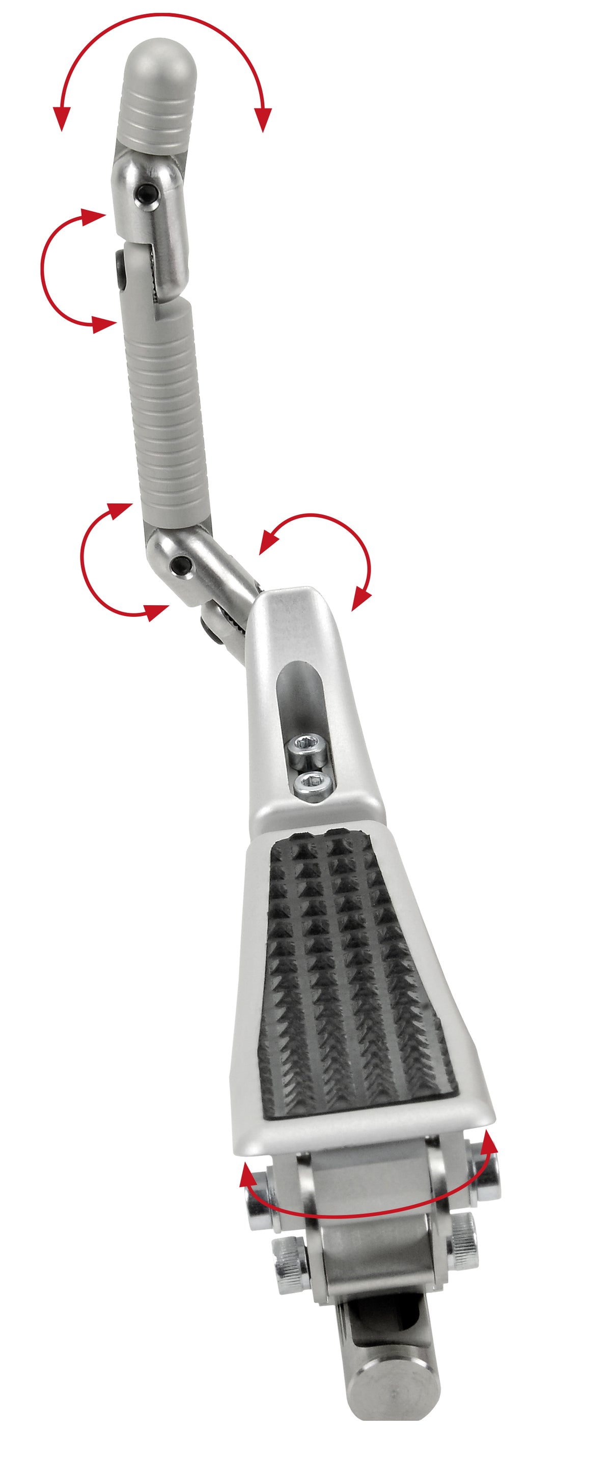 Anschütz Hook Butt Plate RETRO – aluminiowa stopka hakowa kolby – zdjęcie 3
