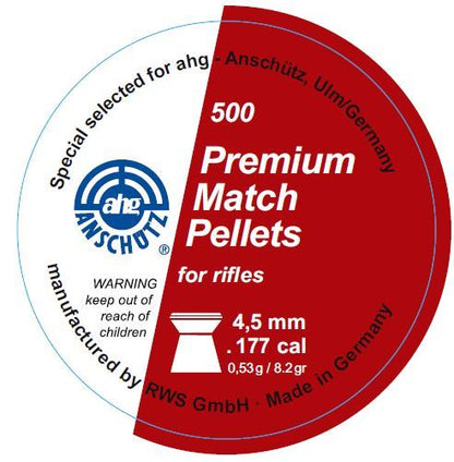 RWS ahg-Premium Match – śrut diabolo 4,5 mm, 500 szt. – zdjęcie 4