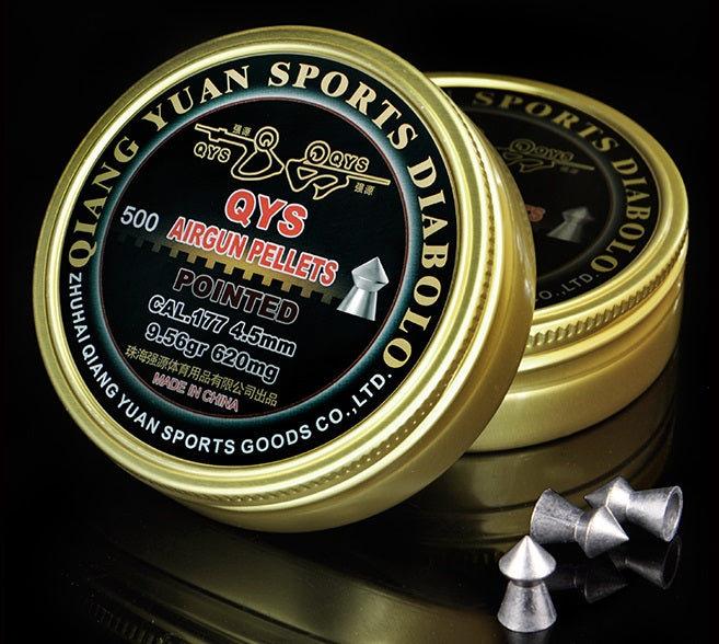 Qiang Yuan Pointed – śrut diabolo z główką spiczastą, 500 szt.