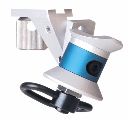 ahg Handstop Integral – ergonomiczny hak ręki, srebrno-niebieski – zdjęcie 2