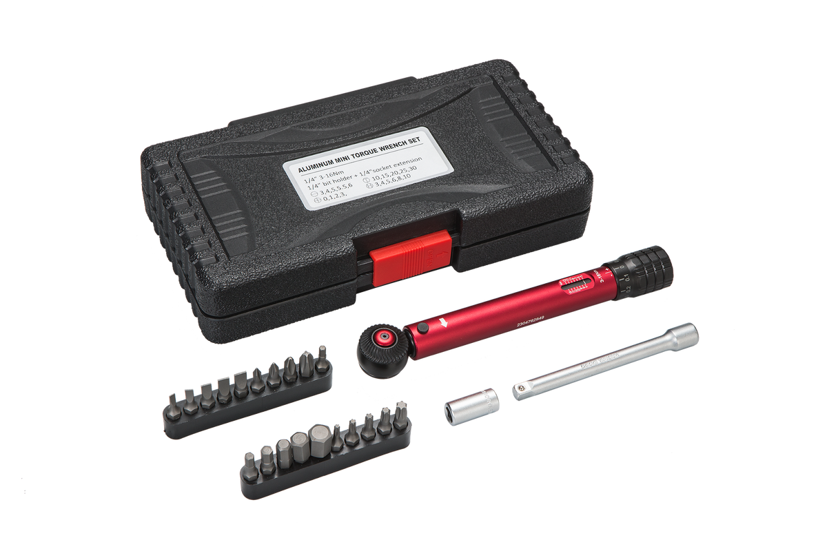 ahg Torque Wrench Set – mini klucz dynamometryczny z 20 bitami – zdjęcie 4