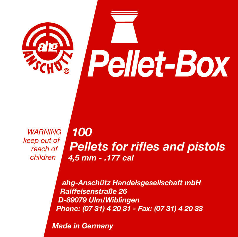ahg Pellet Box – pudełko na śrut diabolo 4,5 mm – zdjęcie 3
