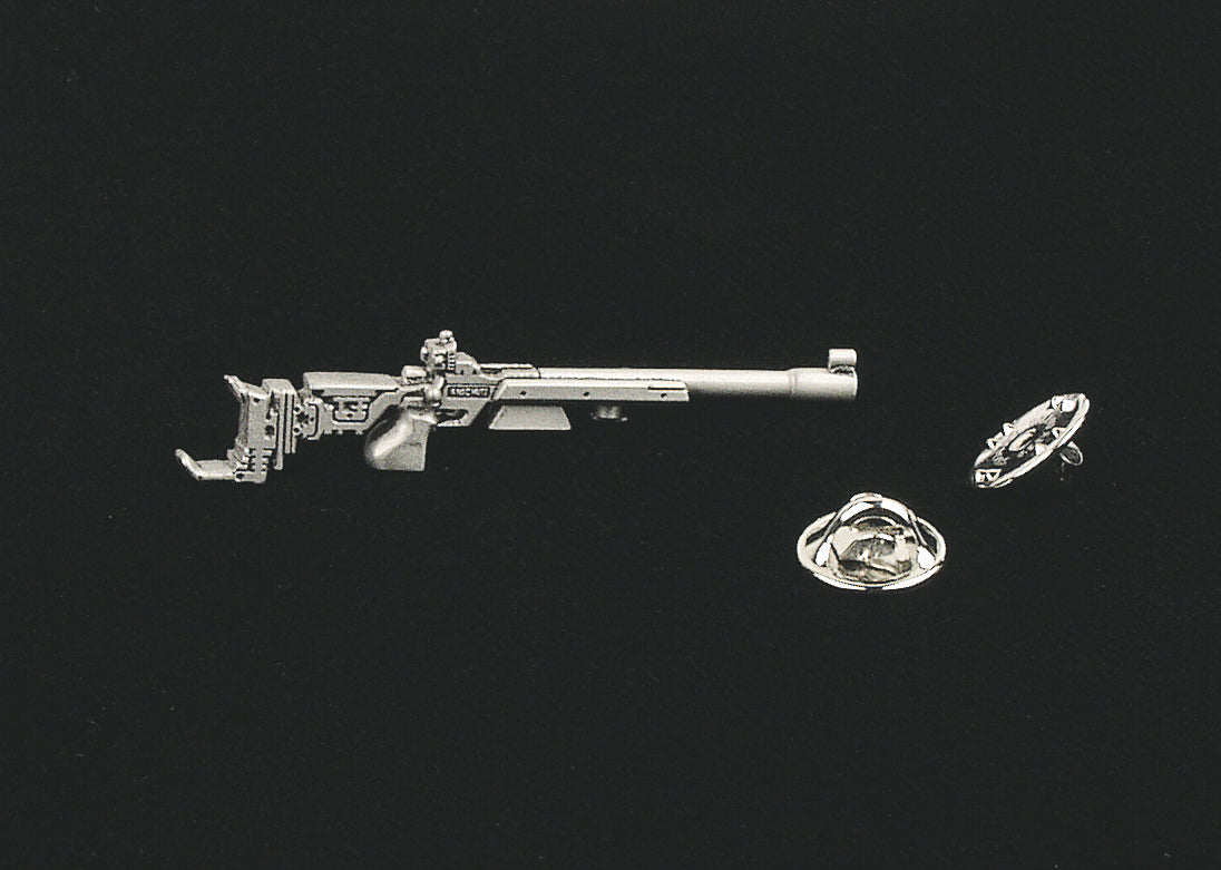 ahg Rifle Pin – przypinka z karabinem sportowym Anschütz – zdjęcie 2