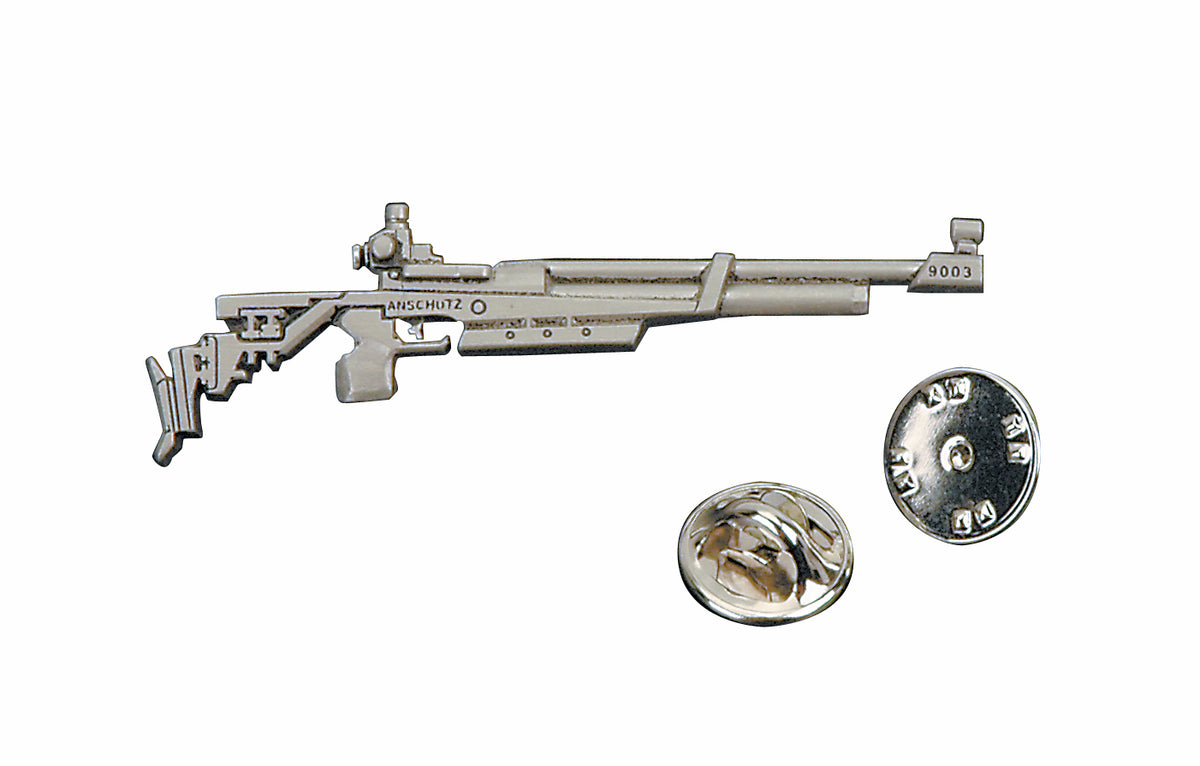 ahg Rifle Pin – przypinka z karabinem sportowym Anschütz – zdjęcie 3