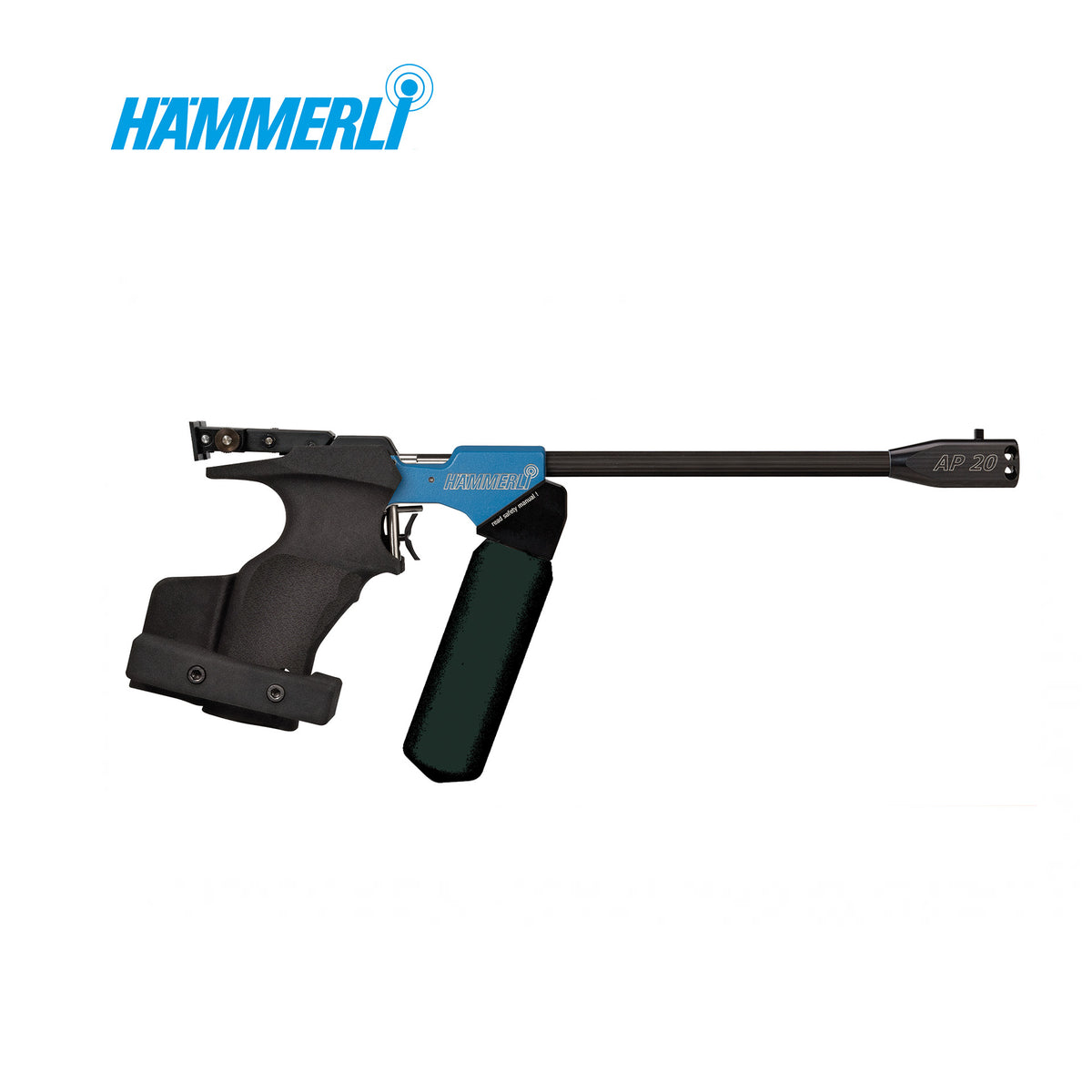 Hämmerli AP20 – pistolet pneumatyczny 10 m z uniwersalnym chwytem
