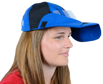 ahg Shooting Cap Color – odchylane boki z siatki