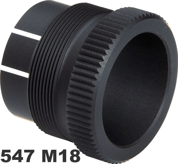 Gehmann śruba mocująca muszkę plastikową, gwint M18x0,5