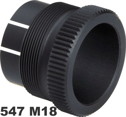 Gehmann śruba mocująca muszkę plastikową, gwint M18x0,5