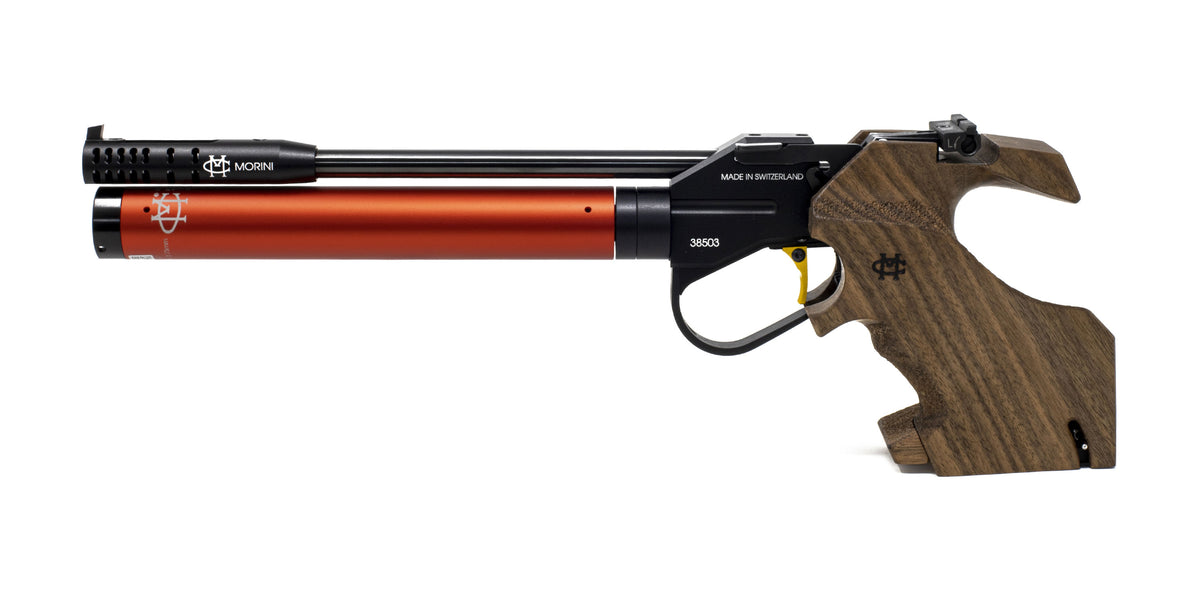 Morini CM 162EI – pistolet pneumatyczny ze spustem elektronicznym, chwyt prawy