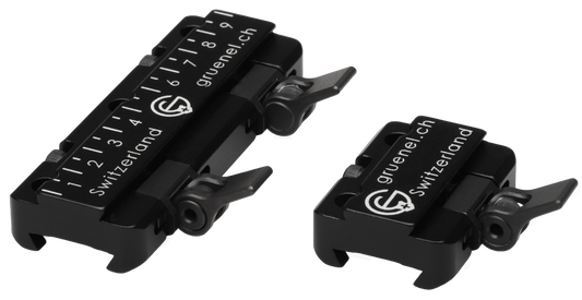 Grünig + Elmiger podwyższenie linii celowania 8,5 mm Speedlock – komplet