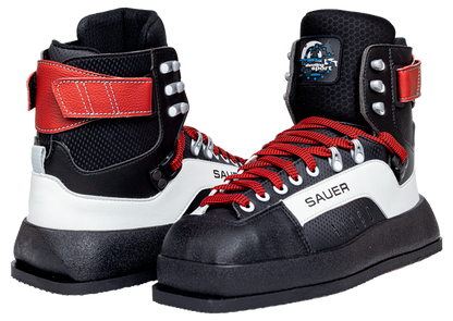 Buty strzeleckie Sauer Perfect X – rzepy czerwone