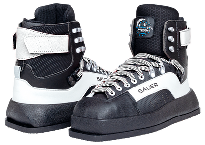 Buty strzeleckie Sauer Perfect X – rzepy białe