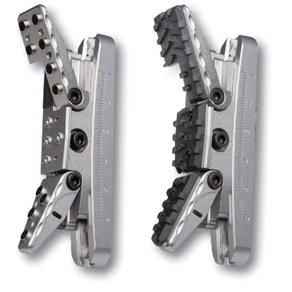 Grünig + Elmiger stopka kolby EASY z płytą łukową, SuperGrip z gumą 5 mm